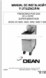 Dean Dean Y SM80 (anglais) Manuel d'installation et d'utilisation