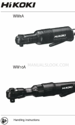 HIKOKI WW8A Manual de Instruções de Manuseamento