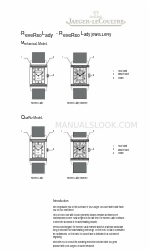 Jaeger-leCoultre Joaillerie 101 User Manual