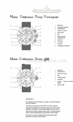 Jaeger-leCoultre Master Compressor Diving Chronograph 사용자 설명서