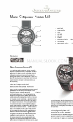 Jaeger-leCoultre Master CoMpressor extreMe LaB Руководство пользователя