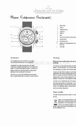 Jaeger-leCoultre Master Compressor Geographic Посібник користувача