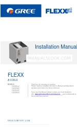 Gree FLEXX Series Manuale di installazione