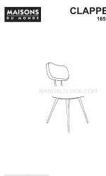 MAISONS DU MONDE CLAPPER 165909 Manuale