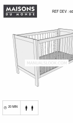 MAISONS DU MONDE 6030-6036 Manual