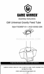 Game Winner FSGWSF1011 조립 지침 매뉴얼