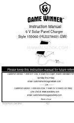 Game Winner HU2278401-GW Instruction Manual