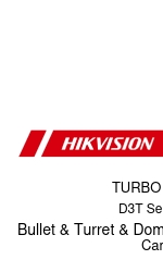 HIKVISION D3T Series Kullanıcı Kılavuzu