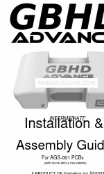 Gamebox GBHD ADVANCE AGS-001 PCB Instrukcja instalacji/montażu