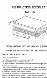 Adexa KJ-206 Manual de instrucciones