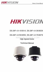 HIKVISION DS-2AF1-601X Manuale tecnico