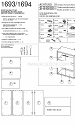 MAJA Möbel 1693 Instrucciones de montaje