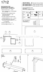 MAJA Möbel 1712 조립 지침