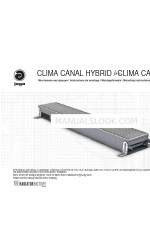 Jaga CLIMA CANAL HYBRID Инструкции по монтажу