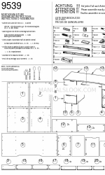 MAJA Möbel 9539 Instrukcje montażu