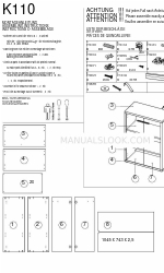 MAJA Möbel K110 조립 지침
