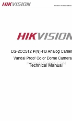 HIKVISION DS-2CC512 P(N)-FB Technisch handboek