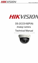 HIKVISION DS-2CC5192P(N) Manual técnico