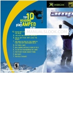 GAMES MICROSOFT XBOX AMPED-FREESTYLE SNOWBOARDING マニュアル