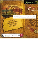 GAMES MICROSOFT XBOX AZURIK-RISE OF PARTHIA Manual