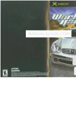 GAMES MICROSOFT XBOX MERCEDES BENZ WORLD RACING Manual