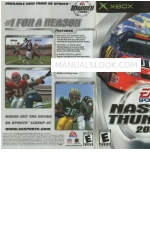 GAMES MICROSOFT XBOX NASCAR THUNDER 2002 マニュアル