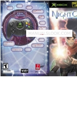 GAMES MICROSOFT XBOX NIGHTCASTER-DEFEAT THE DARKNESS Handbuch