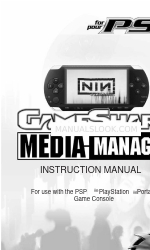 GameShark Media Manager for PSP Instruction Manual