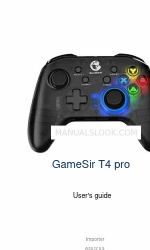 GameSir T4 pro Gebruikershandleiding