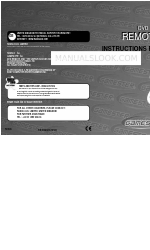 Gamester DVD REMOTE Instructions For Use