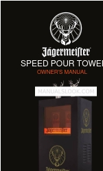 Jägermeister SPEED POUR TOWER Gebruikershandleiding