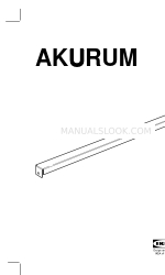 IKEA AKURUM Instructies