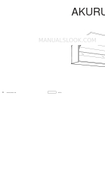 IKEA AKURUM Manuale di istruzioni