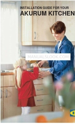 IKEA Akurum kitchen Installationshandbuch