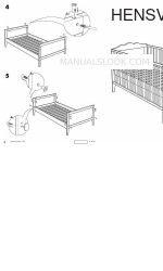 IKEA ANTONIUS CLOTHES RAIL Інструкція з монтажу Посібник з монтажу