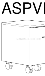 IKEA ASPVIK Petunjuk Manual