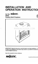 Majestic SH42 Operation Instructions Manual