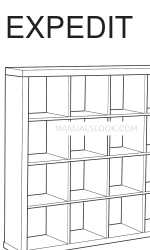 IKEA BENNO WALL SHELF 46 1/2X6 3/4