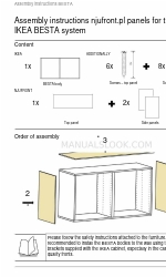 IKEA BESTA Инструкции по сборке