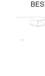 IKEA BESTÅ BENCH 47X19X10 Manual de instrucciones