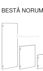 IKEA BESTA NORUM Instructions Manual