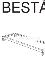 IKEA BESTÅ UNDERFRAME Інструкція з експлуатації