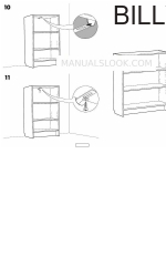 IKEA BILLY Instrucciones