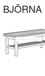 IKEA BJÖRNA BENCH 53 1/2