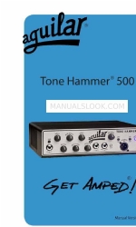 Aguilar Tone Hammer 500 Manual do utilizador