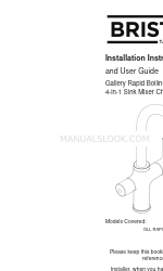 Bristan GLL RAPSNK4 C Інструкція з монтажу та посібник користувача