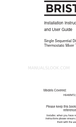 Bristan H64DMT2 설치 지침 및 사용자 설명서
