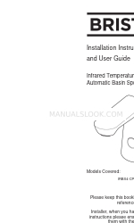 Bristan IRBS4-BN Instrukcje instalacji i instrukcja obsługi