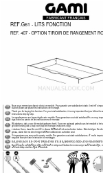 Gami 407 Manual de instrucciones de montaje