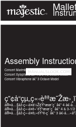 Majestic concert marimba 組立説明書